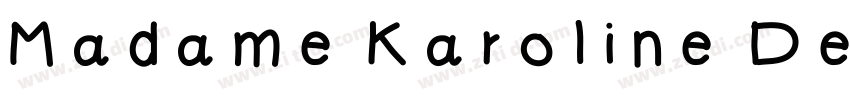 Madame Karoline Demo字体转换